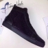 Christian Louboutin Black Louis Lux High-Top Sneakers swarovski